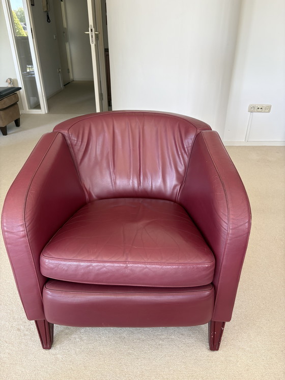 Image 1 of 2 poltrone in pelle Bench - in buone condizioni - prezzo per pezzo