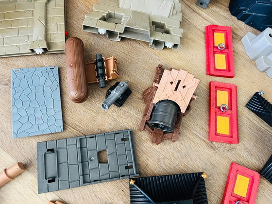 Image 1 of rare Big lot Playmobil dragons castle parts vintage collectible toy + extra