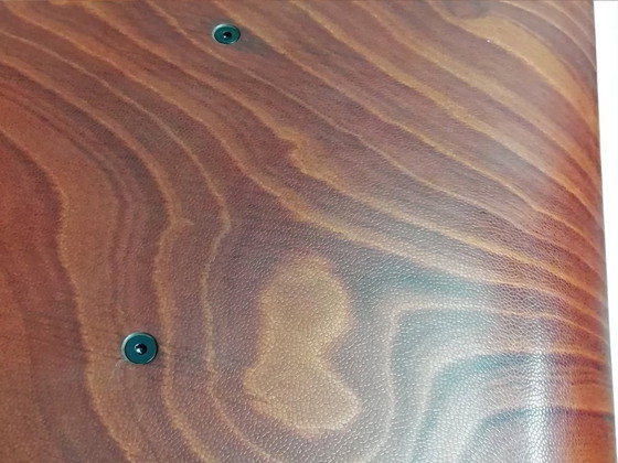 Image 1 of 4x sedia laterale FLÖTOTTO PAGWOOD set di sedie anni '70 nere VINTAGE design industriale seduta modellata