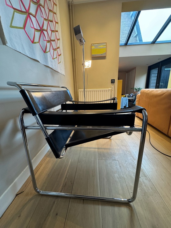 Fasem Wassily B3 Breuer – Poltrone, Pelle, Cromo (photo 4 of 9)