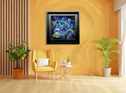 MikoArt-Liquid Gloss®-08/Series-120x120cm-0205