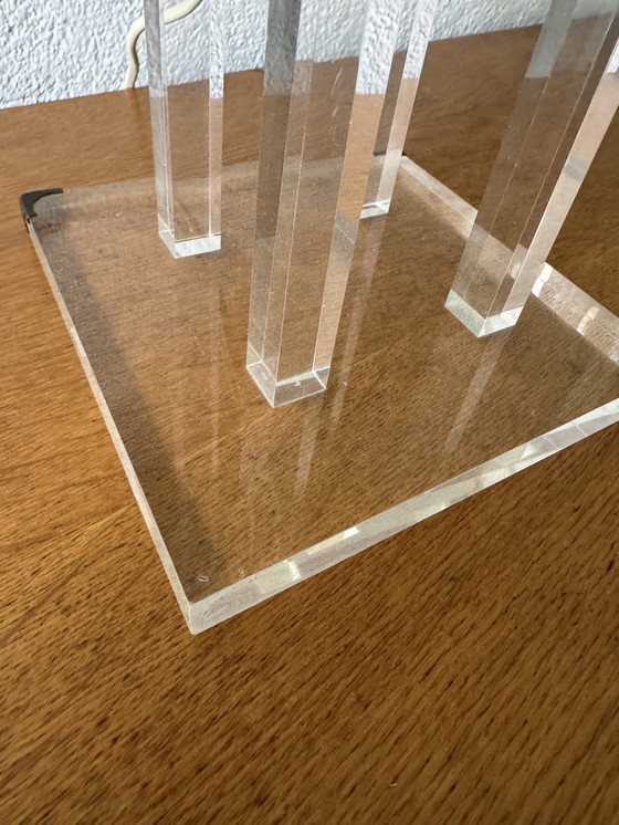 Image 1 of Lampada in plexiglas David Lange anni &#39;70