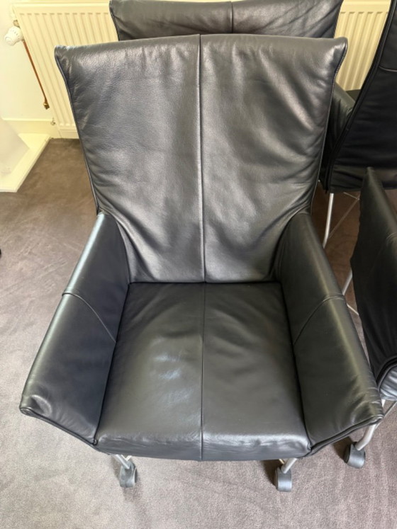 Image 1 of Montis Chaplin black dining chair 16 pieces