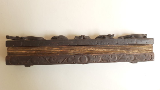 Image 1 of 1 manoscritto Lontar, Bali, intaglio su legno, metà del XX secolo