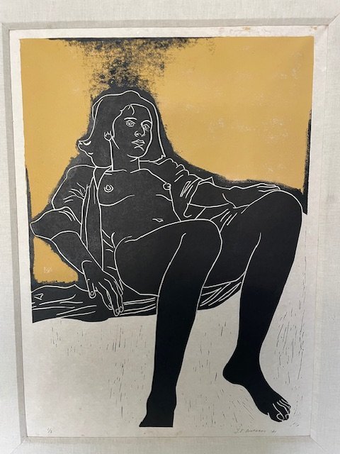 Image 1 of Jan Boetzkes – "La mañana siguiente" (1981) | Litografía firmada | Edición de 3 ejemplares