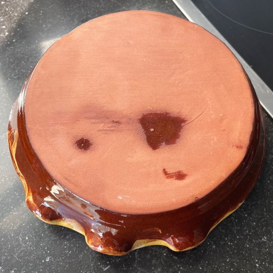 Image 1 of Thomas Buxo Multifunctional Ceramic Candlestick Ashtray Olive Bowl