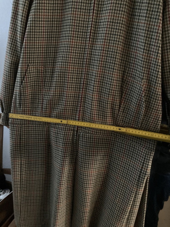 Unique Daks women's coat with original Daks scarf, Other bags, Cotton, Metal, Beige (photo 14 of 15)