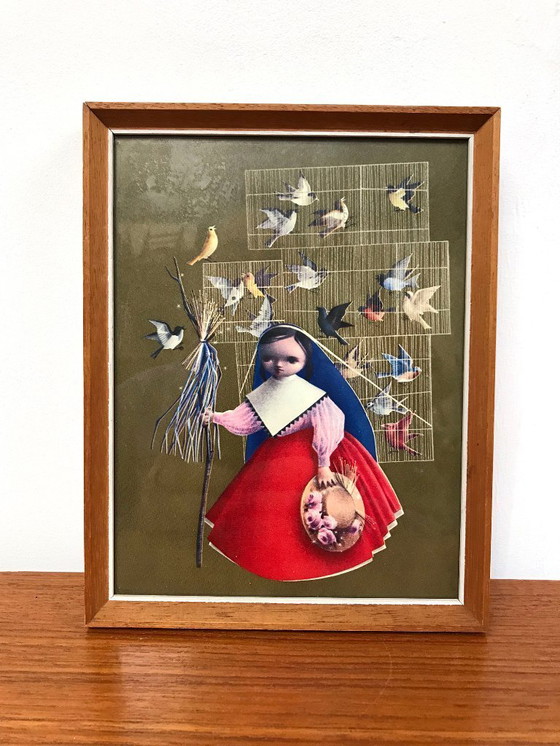 Image 1 of 1960s Charming Vintage English Prints by Hidalgo / Boots