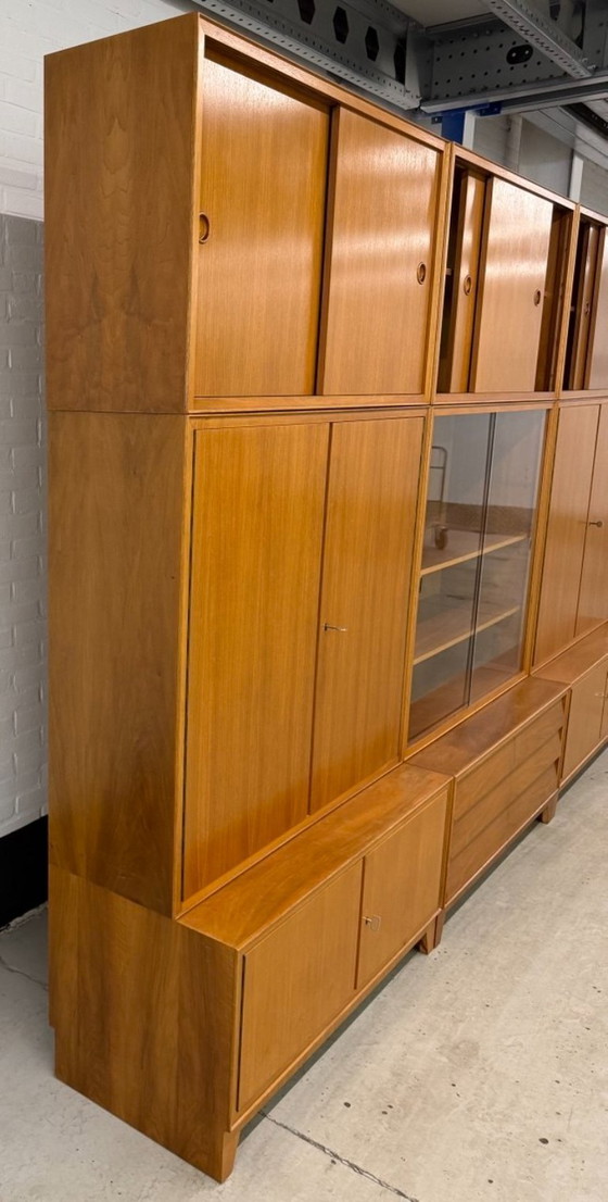 Image 1 of XXL vintage modulair wandmeubel