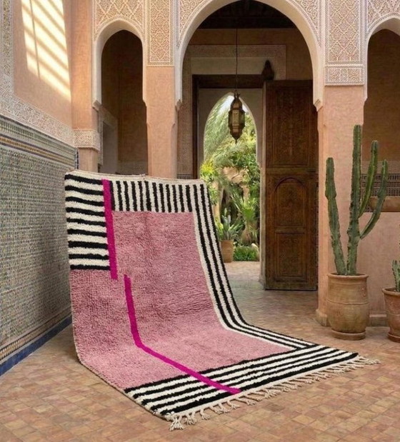 Tapis berbère marocain au charme naturel 270cmx200cm – Cotton (photo 4 of 5)