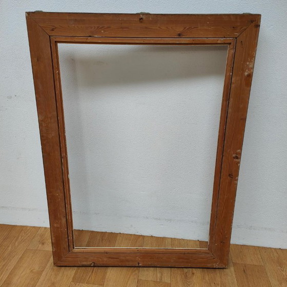 Grand Cadre Ancien Brocante Rococo Baroque pour Tableau – Wood, Vintage (photo 16 of 16)