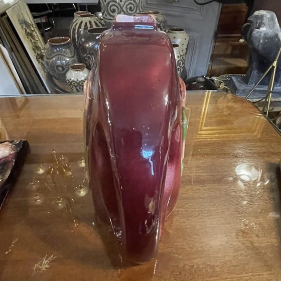Brocca in ceramica di Rene Boschmans per Coceram, anni '50 – Bicchieri e caraffe, Art Deco (photo 4 of 5)