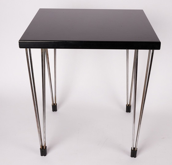 Image 1 of Scandinavian side table - Hairpin Legs