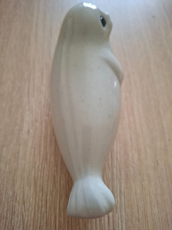 Image 1 of Piccola foca di Lisa Larson, ceramica, Svezia