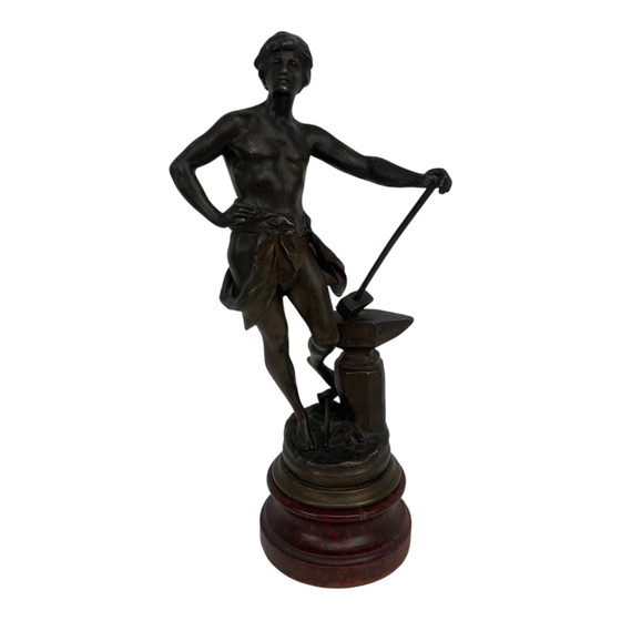Image 1 of Skulptur von Auguste Moreau - L'Artisan de la Paix.