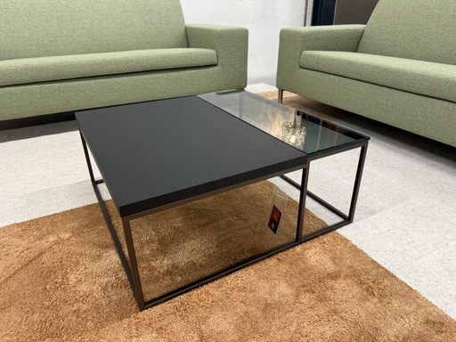 Rolf Benz 985 253 Table basse Chêne Verre Noir