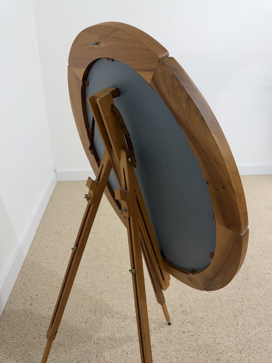 Specchio Ovale in Olmo Massiccio – Wood (photo 6 of 8)