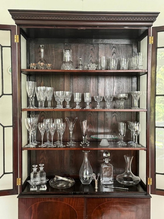 Image 1 of English Display Cabinet, Bookcase, Cuban Mahogany, circa 1850