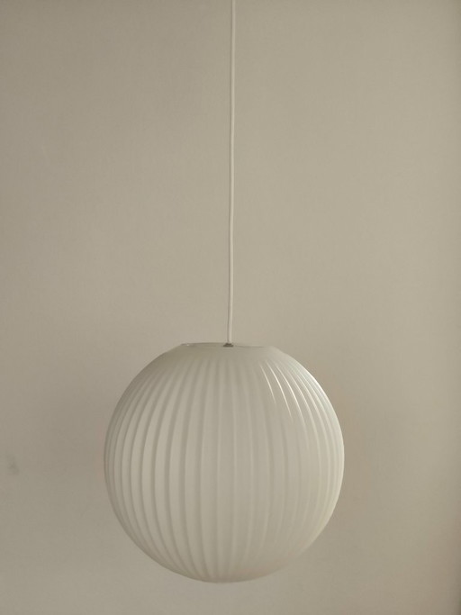Lampe à suspension vintage Louis Kalff Philips du milieu du siècle