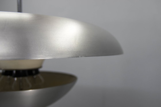 Image 1 of Lustre Bauhaus de Franta Anyz pour Napako, étiqueté, années 1940