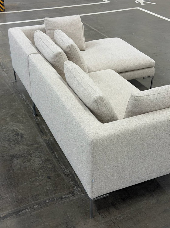 Image 1 of Sofá esquinero Charles de B&B Italia | Gris topo