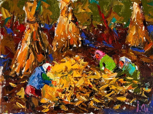 Autumn has ome to the Field