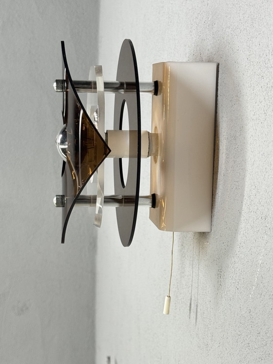 Image 1 of Herda Space Age Wall Lamp 1970s