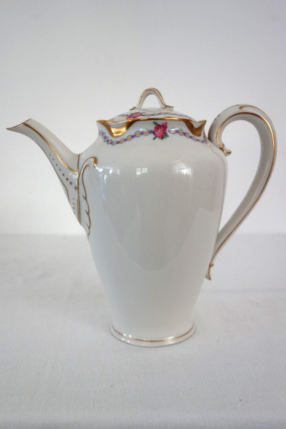 Image 1 of Servizio da caffè in porcellana Haviland per 9 persone, inizio XX secolo, set da 20