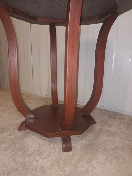 Art Deco Side Table – Wood (photo 7 of 7)