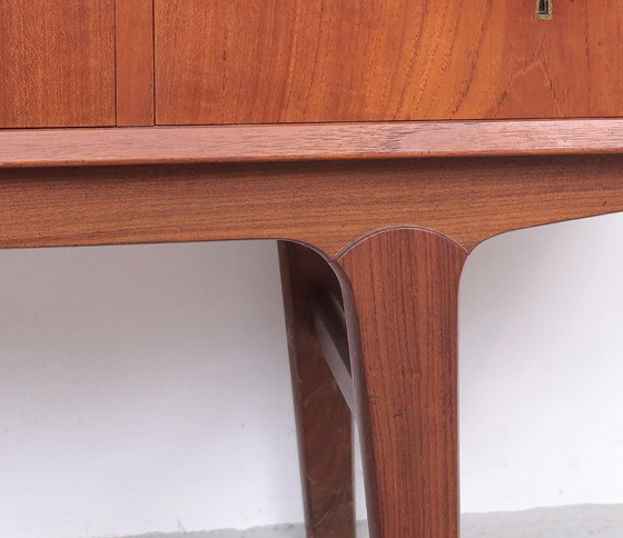 Image 1 of Danish design teak highboard, 1960s