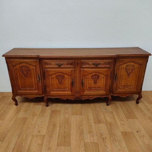 Country Vintage Louis XV Sideboard Wall Cabinet Buffet Cabinet 505 – dressoirs, Wood (photo 2 of 18)