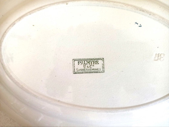 Palmyre Sarreguemines 24-Piece Crockery Set, Early 20th Century – Ceramic (photo 10 of 11)