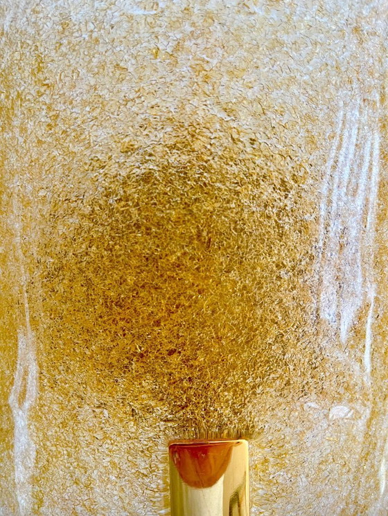 Image 1 of Murano Due Wandleuchte, Paar, 24 Karat vergoldet, Italien, 1990