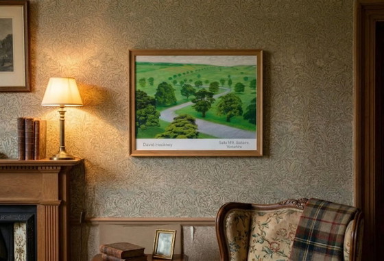 David Hockney, Green Valley, 2008, Copyright David Hockney, Gedruckt in Großbritannien, Kunstdrucke, Papier (Foto 2 von 9)
