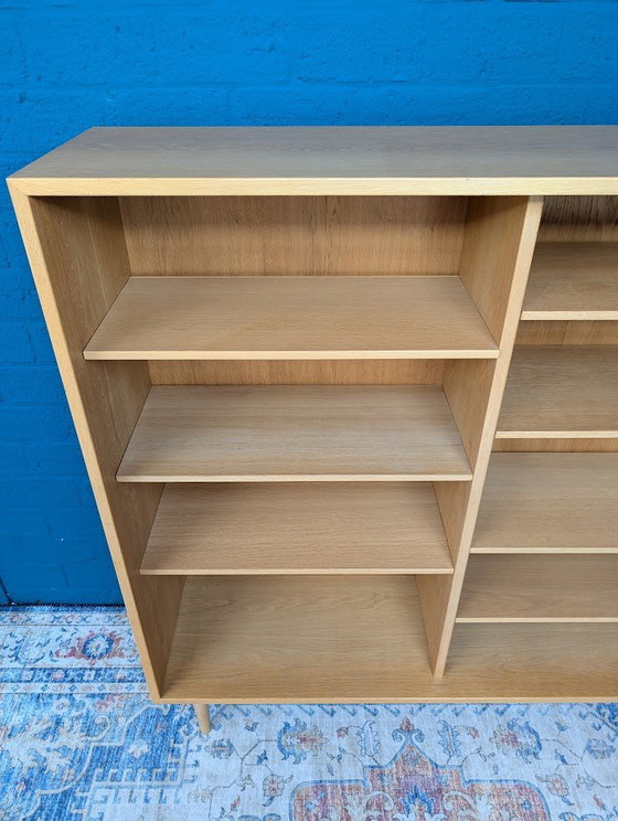 Image 1 of Bücherregal aus Eiche aus der Mitte des Jahrhunderts, Borge Mogensen, 1960er Jahre