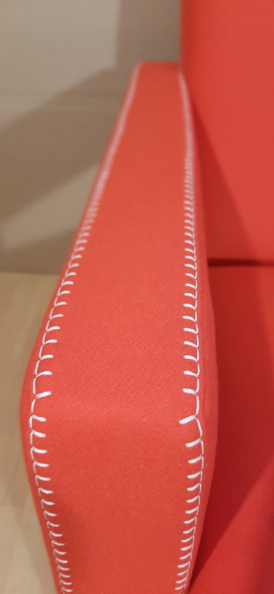 Image 1 of Cassina 2 Poltrona 637 Utrecht Nuova Mai Usata Lampo Rosso Lana 13L