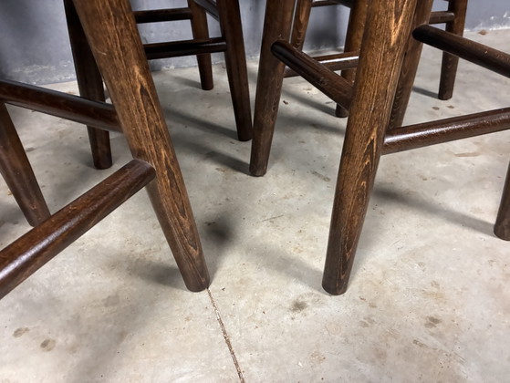 Brutalist 5 Lage Barkrukken ‘T-Back’ – Wood (photo 10 of 15)