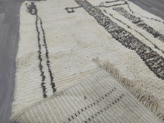 Traditional handmade Moroccan Azilal rug custom size 2/3 m, Aime Té, Rugs & carpets, Wool, Brown (photo 8 of 9)