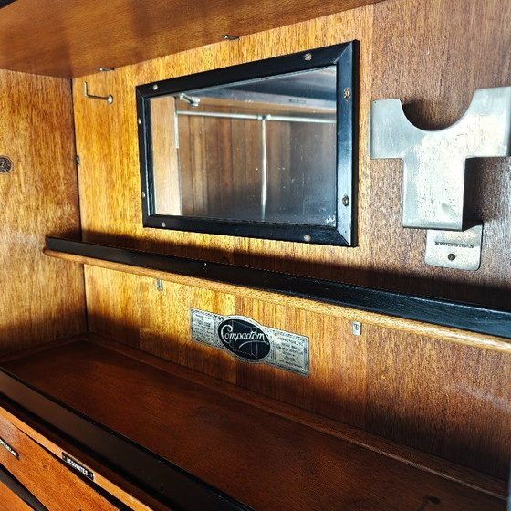 Image 1 of Compactom ca. 1920 Armadio da nave per gentiluomini – Modello ZA G227