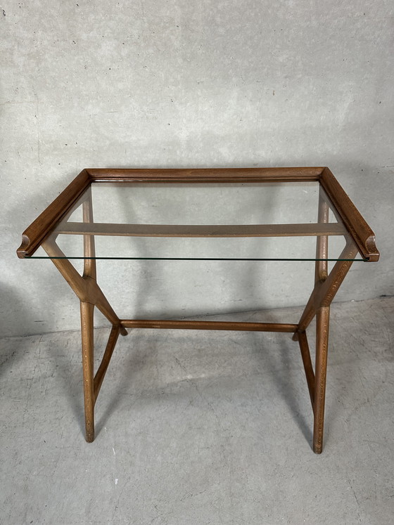 Image 1 of Vintage Italian side table - 1950s
