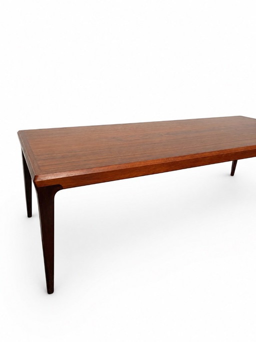 Johannes Andersen salontafel uit het midden van de 20e eeuw in palissanderhout, Deens design