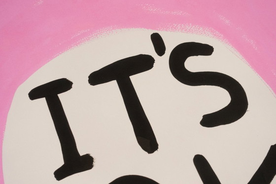 Image 1 of Het is oké - David Shrigley - Poster 50 × 70 cm