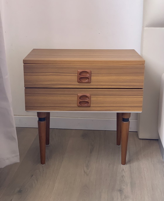 Image 1 of vintage nacht- / ladekastje