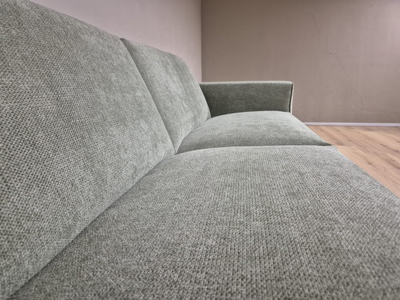 Image 1 of Montel Axel - 4 + 2 zits Bank - NIEUW - Groen - Stof -Design