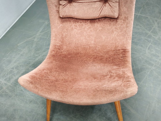 Image 1 of Coppia di poltrone lounge Shell di Miroslav Navrátil, Cecoslovacchia, anni '60.