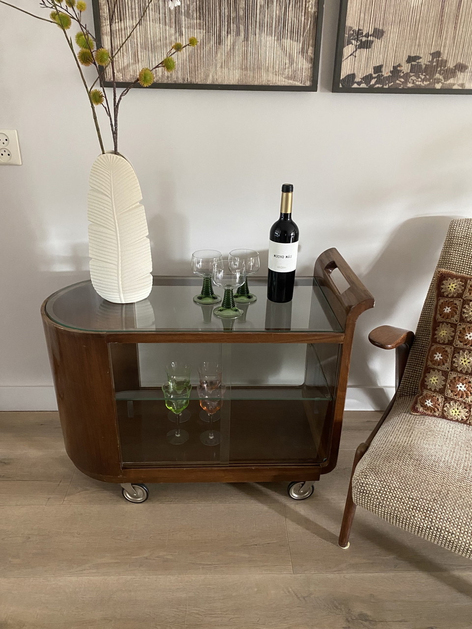 Carrello di servizio Art Déco