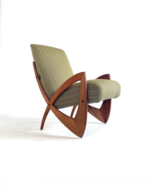 Vintage restored armchair '60s