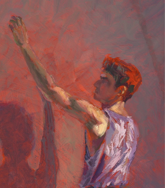 Image 1 of Giclée Reproduction of oil painting "Dancer-1"