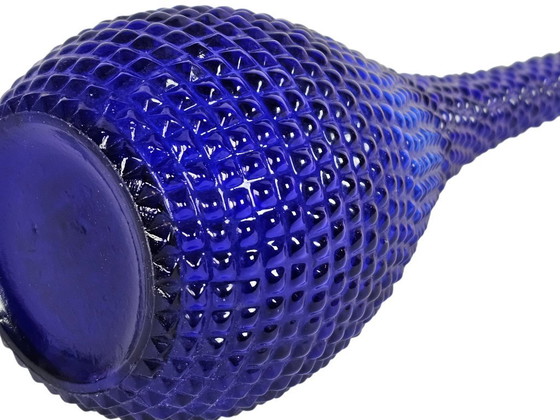 Image 1 of Rossini Empoli - decanter - 'Genie' carafe - cobalt blue - Italy - 60's