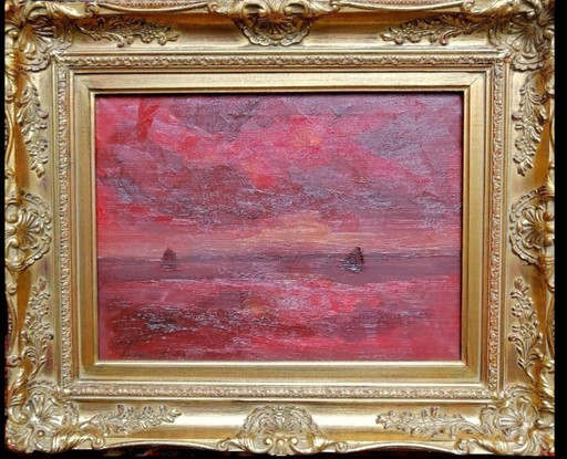 Constant Permeke - Avond op Zee